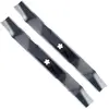 MATIJARDIN Lames tondeuse pour AYP/Roper, Bernard loisirs, Husqvarna coupe 53 cm par 2