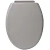 TENDANCE - Abattant WC standard Taupe avec kit de fixation