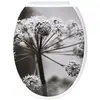 Tendance - abattant wc pp 18 pouces attaches plastiques - monceau