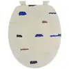 ABATTANT WC 18 POUCES MDF COUVERCLE DESIGN IMPRIME ET ATTACHES PLASTIQ...
