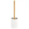 Tendance WC borstel met houder 102 series - wit/bamboe - PS - 10,4 x 3...