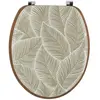 TENDANCE Abattant de toilette en bois Mimetisme