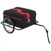 Remorque pour vélo pliable - MYCOCOONING - Noir - Grande capacité de s...