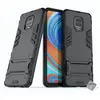 Htdmobiles Coque rigide anti choc pour Xiaomi Redmi Note 9S + film ecran - NOIR