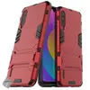 Htdmobiles Coque rigide anti choc pour Xiaomi Mi A3 + film ecran - ROUGE
