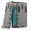 Htdmobiles Coque rigide anti choc pour OnePlus 7 + film ecran - GRIS