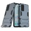Htdmobiles Coque rigide anti choc pour Huawei P40 + film ecran - BLEU FONCE