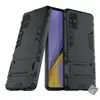Htdmobiles Coque rigide anti choc pour Samsung Galaxy A51 + film ecran - NOIR