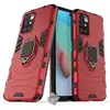 Coque rigide anti choc pour Xiaomi Redmi 10 + film ecran - ROUGE