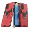HTDMOBILES Coque rigide anti choc pour Oppo A74 4G + film ecran - ROUGE