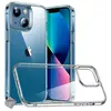 Housse etui coque silicone gel Apple iPhone 13 Mini + film ecran - TRA...