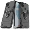 HTDMOBILES Coque rigide anti choc pour Realme C21-Y / C25Y + film ecran - NOIR