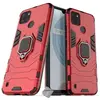 HTDMOBILES Coque rigide anti choc pour Realme C21-Y / C25Y + film ecran - ROUGE
