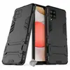 HTDMOBILES Coque rigide anti choc pour Samsung Galaxy A42 5G + film ecran - NOIR