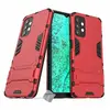 HTDMOBILES Coque rigide anti choc pour Samsung Galaxy A32 5G + film ecran - ROUGE