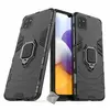 HTDMOBILES Coque rigide anti choc pour Samsung Galaxy A22 5G + film ecran - NOIR