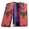 HTDMOBILES Coque rigide anti choc pour Oppo Find X5 Pro 5G + verre trempe - ROUGE