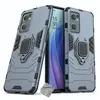 HTDMOBILES Coque rigide anti choc pour Oppo Reno 7 5G / Find X5 Lite + film ecran - BLEU FONCE