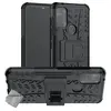 HTDMOBILES Coque rigide anti choc pour Motorola Moto G50 + film ecran - NOIR