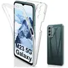 HTDMOBILES Coque pour Samsung Galaxy M13 4G / M23 5G - housse etui silicone gel fine 360 integrale (avant et arriere) + film ecran