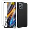 Coque pour Xiaomi Poco X4 GT 5G - housse etui silicone gel fine + verr...