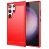 Coque pour Samsung Galaxy S24 Ultra 5G - housse etui silicone gel carb...