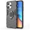 Coque pour Xiaomi Redmi 12 4G et 5G / Poco M6 Pro 5G - housse etui rigide anti choc + verre trempe - NOIR