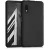 HTDMOBILES Coque pour Samsung Galaxy Xcover Pro - housse etui silicone gel fine + verre trempe - NOIR