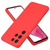 HTDMOBILES Coque pour Samsung Galaxy S24 Ultra 5G - housse etui silicone gel fine + film ecran - ROUGE