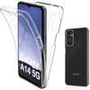 Coque pour Samsung Galaxy A14 5G - housse etui silicone gel fine 360 i...