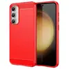 Coque pour Samsung Galaxy S23 FE 5G - housse etui silicone gel carbone...