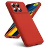 HTDMOBILES Coque pour Xiaomi Redmi K70E 5G / Poco X6 Pro 5G - housse etui silicone gel fine + film ecran - ROUGE