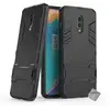 Htdmobiles Coque rigide anti choc pour OnePlus 6T + film ecran - NOIR