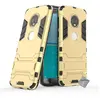 Htdmobiles Coque rigide anti choc pour Motorola Moto G6 + film ecran - OR