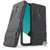 Housse etui coque rigide anti choc pour OnePlus 6 + film ecran - NOIR ...