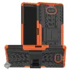 Htdmobiles Coque rigide anti choc pour Sony Xperia 10 Plus + film ecran - ORANGE