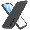 Coque Pour Samsung Galaxy A05S 4G Silicone Noir + 2 Verres Trempes Lit...