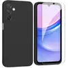 Coque Pour Samsung Galaxy A15 Silicone Noir + Verre Trempe Little Bout...