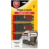 PROTECT EXPERT SOUTRAP3 Pieges a Souris-3 Tapettes Plastiques-Rapide, ...