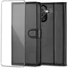 Coque portefeuille en pu cuir pour SAMSUNG GALAXY A54 5G + 2 vitres en...