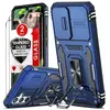 MASSILIA TECH Coque pour Samsung Galaxy A54 5G bleu + 2 Verres Trempés, Coque Antichoc Anti-Rayure Protection Caméra