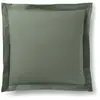 COTON PUR Taie d'oreiller "Prémium" toutes dimensions - Prémium Romarin - 63 x 63 cm volant plat piqué