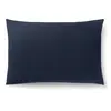 COTON PUR Taie d'oreiller "Prémium" toutes dimensions - Prémium Bleu Nuit - 50 x 70 cm