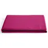 COTON PUR Drap plat "Prémium" pour lit 1 place & 2 places - Prémium Magenta - 240 x 300 cm pour lit 2 places