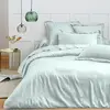 COTON PUR Housse de couette 140 x 200 cm 'Prémium' pour lit 1 place - Prémium Menthe