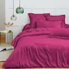 COTON PUR Housse de couette 240 x 220 cm "Prémium" pour lit 2 places - Prémium Magenta