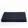 COTON PUR Drap plat 'Prémium' pour lit 1 place & 2 places - Prémium Bleu Nuit - 240 x 300 cm pour lit 2 places