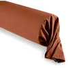 COTON PUR Taie de traversin 45 x 185 cm 'Prémium' - Prémium Paprika