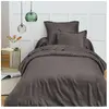 COTON PUR Housse de couette 140 x 200 cm 'Prémium' pour lit 1 place - Prémium Ardoise