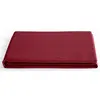 COTON PUR Drap plat "Prémium" pour lit 1 place & 2 places - Prémium Grenat - 240 x 300 cm pour lit 2 places